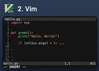 vim