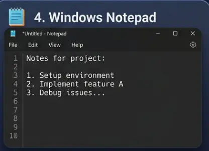 notepad