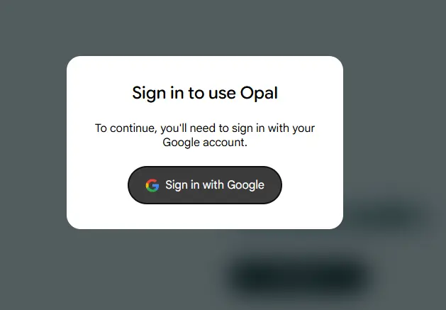 sign in